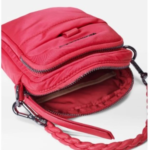 MZ WALLACE Punch Mini Bowery Crossbody NWT - Picture 3 of 4